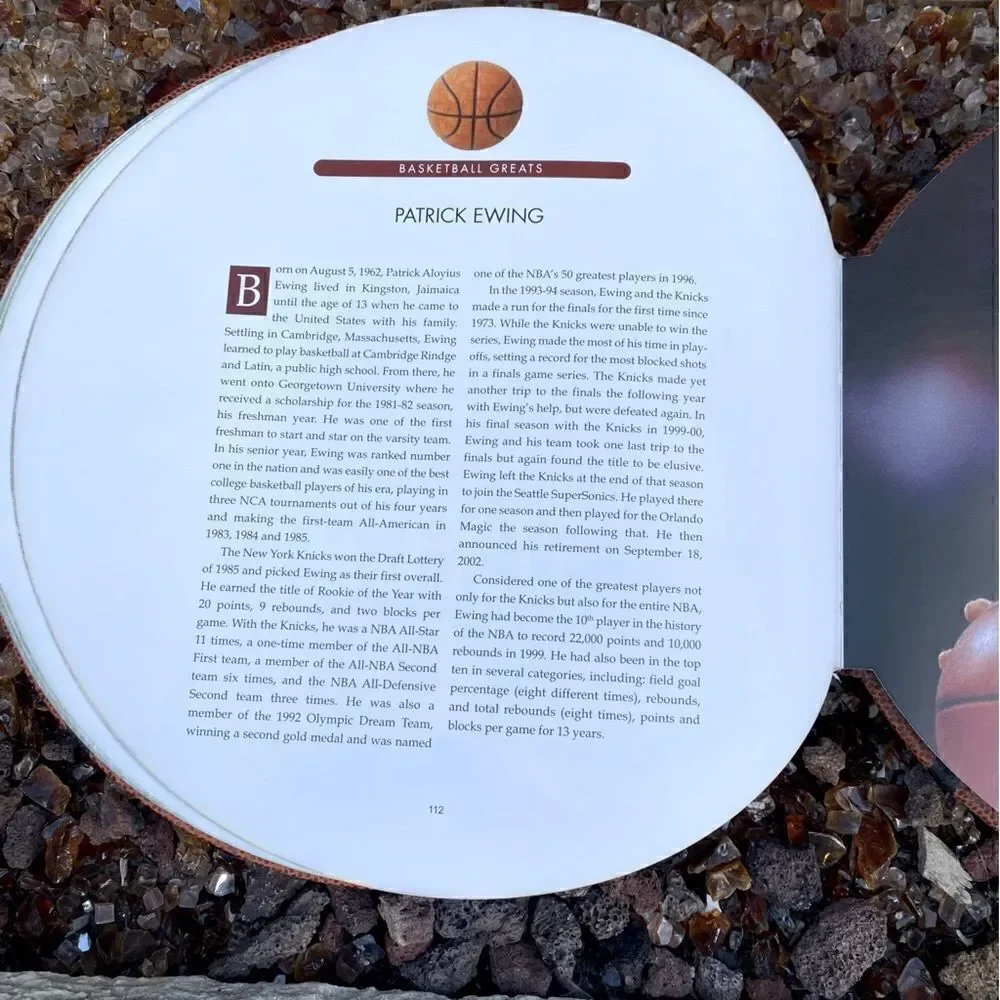 Basketball Hardcover Book by Christopher Kubala. EUC! Retail $60